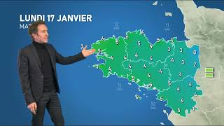 Bulletin Météo Pour Le Lundi 17 Janvier 2022