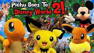 Pichu Goes To Disney World 2! - Pokemon Plush Pals