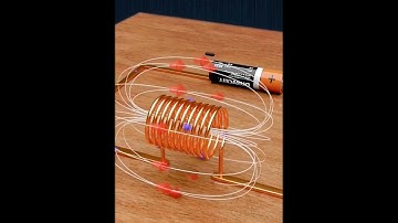 what is inductor and How it store energy as a magnet field? 3d animation.  #inductor #magneticfield