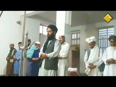 نماز مغرب توسط قاری محمد آصف طاهری مسجد خلفای راشدین