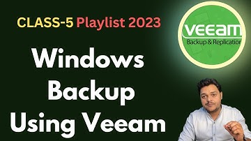 How to configure Backup for Windows 11 using veeam backup 11 step by step guide ! Veeam Backup Class