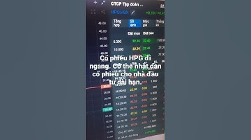 Cổ phiếu HPG đi ngang. Có thể nhặt dần cổ phiếu cho nhà đầu tư. #cổphiếu #shorts #quanluuofficial