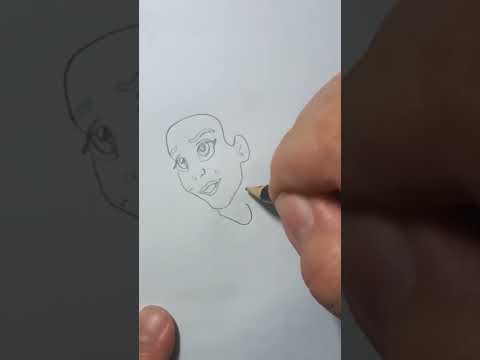 desenhando a princesa Tiana #shorts