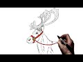 How To Draw a Reindeer | Step By Step