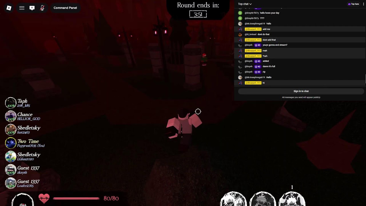 Playing Forsaken With my Viewers