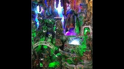 Cách Làm Hòn Non Bộ Đắp Bằng Xi-Măng...Video # 159 phần 1