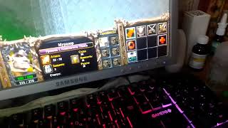Игра Варкрафт 3 Сражение Раса Нежить против Ночные Эльфы карта Андорал.