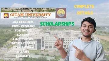 "GITAM University Complete Guide 2025: Courses, Admissions, Campus & More!"