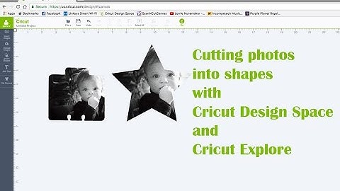 Cricut Design Space - Cutting Photos into Shapes