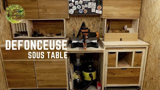 Scie et défonceuse sur table DIY par Mikabois sur L'Air du Bois