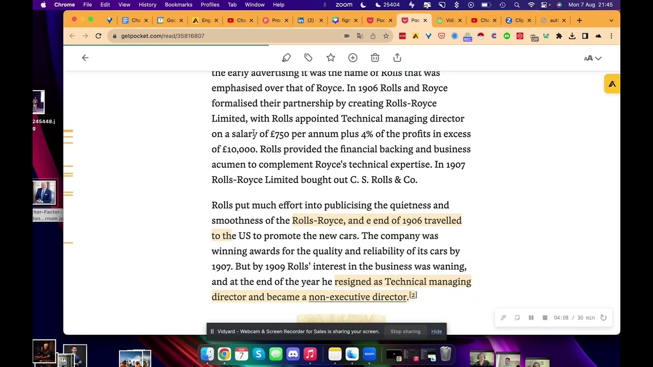 🛩️ The Cofounder of Rolls Royce Flew to His Death at 32