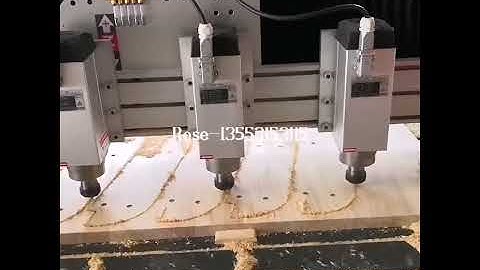 4 Heads Woodworking CNC Router Servo Motor
