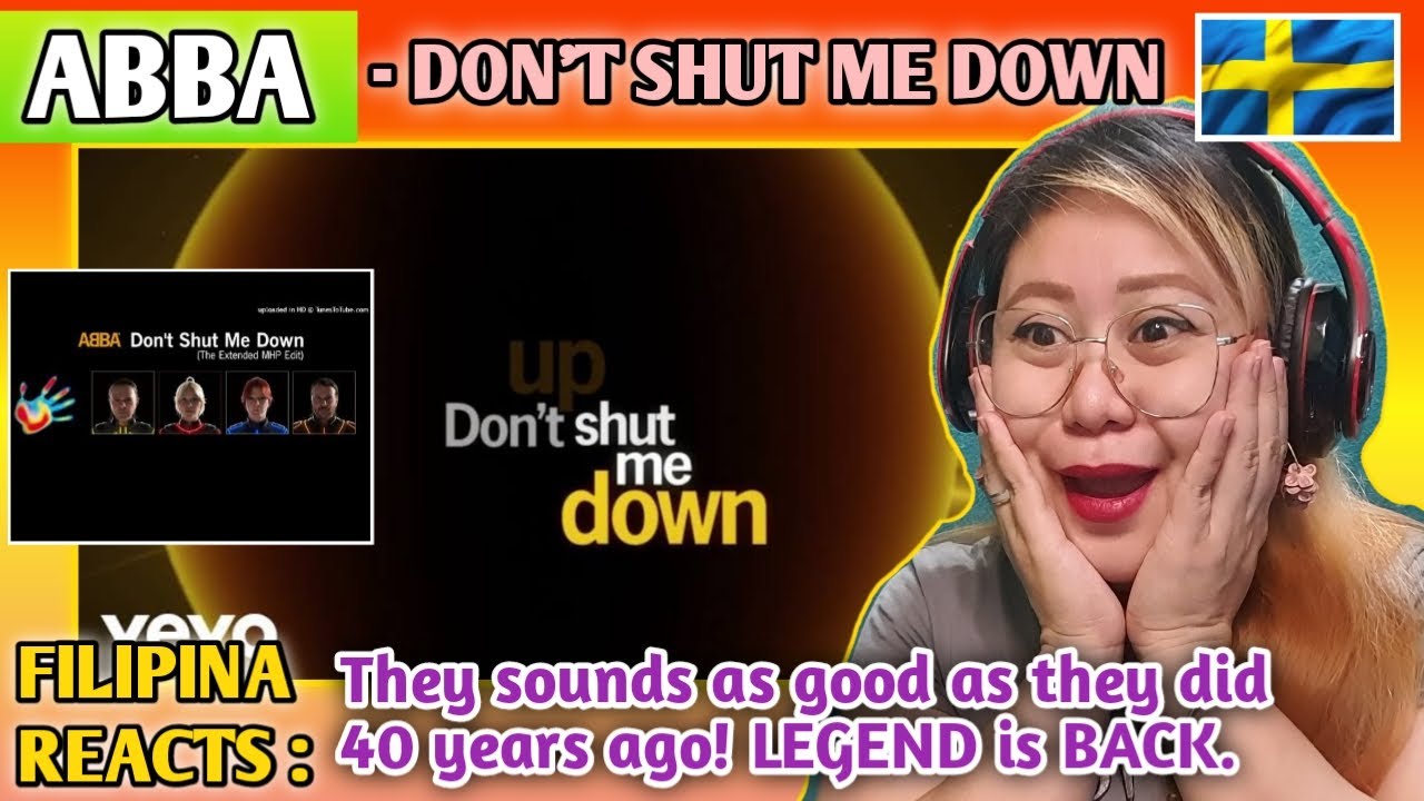 ABBA - DONT SHUT ME DOWN (LYRIC VIDEO) || FIRST TIME TO REACT - YouTube