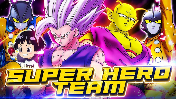 Super Hero team the updated ver. • • • #dragonballlegends #dragonball , Dragon  Ball