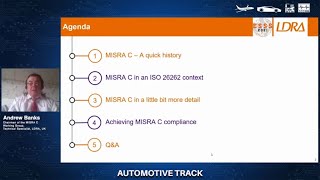 MISRA C in the ISO 26262 Context I #automotive #ESSS21