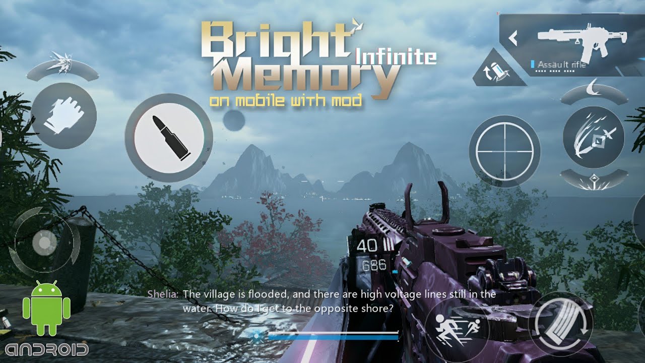 Bright Memory Infinite on mobile | Mod | Chapter 1 full gameplay 