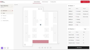 Peer Robotics Dashboard: Intelligent & Intuitive Automation for Your Operations