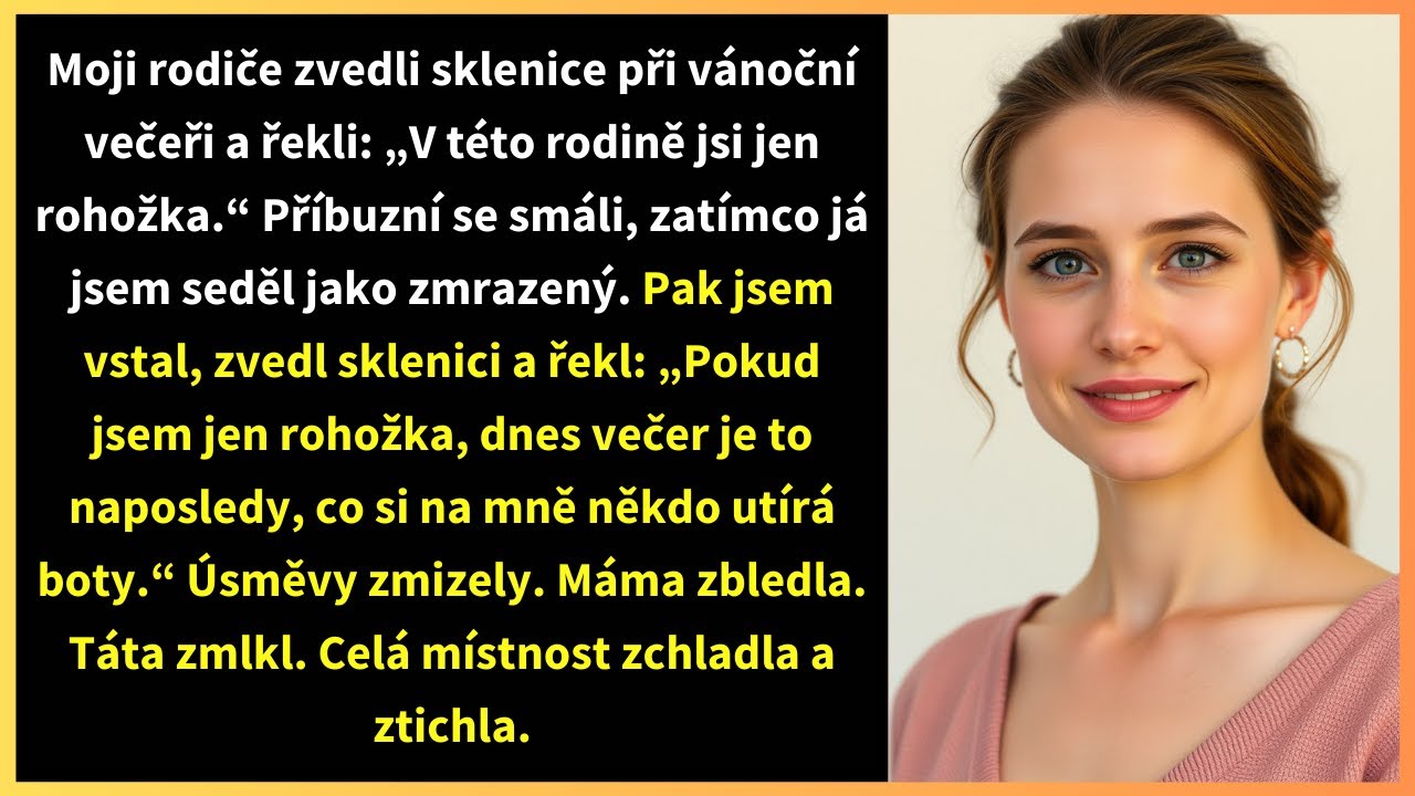 Vánoce u rodičů byly dokonalé. Dokonalý stůl, dokonalá výzdoba, dokonalé děti. Jenže já jsem byla ta, která všechno připravila, a pak se tiše posadila do rohu. Když mě otec před pětadvaceti...