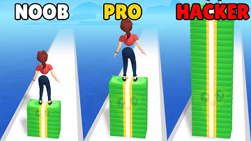 NOOB vs PRO vs HACKER in Stack To Riches