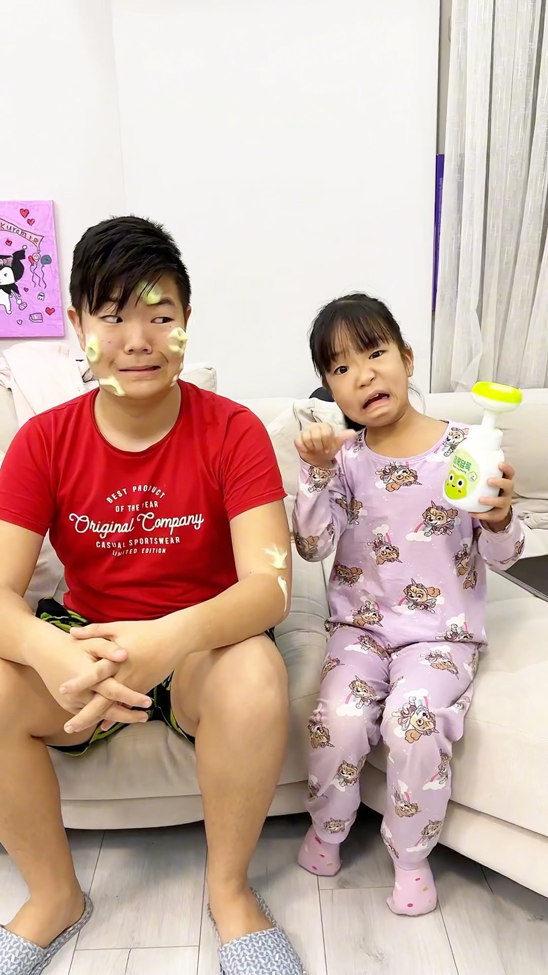 Tiktok soap doesn't work ?? LeoNata family #shorts