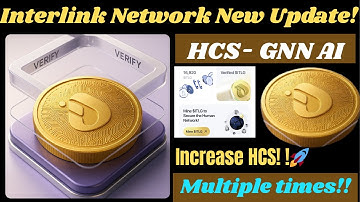 Interlink Network New Update 🔥  Verified $ITLG Tokens Distribution Start ✅ Increase HCS Scores  !!🚀