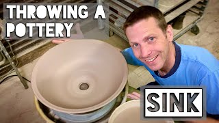 Throwing A Pottery Sink