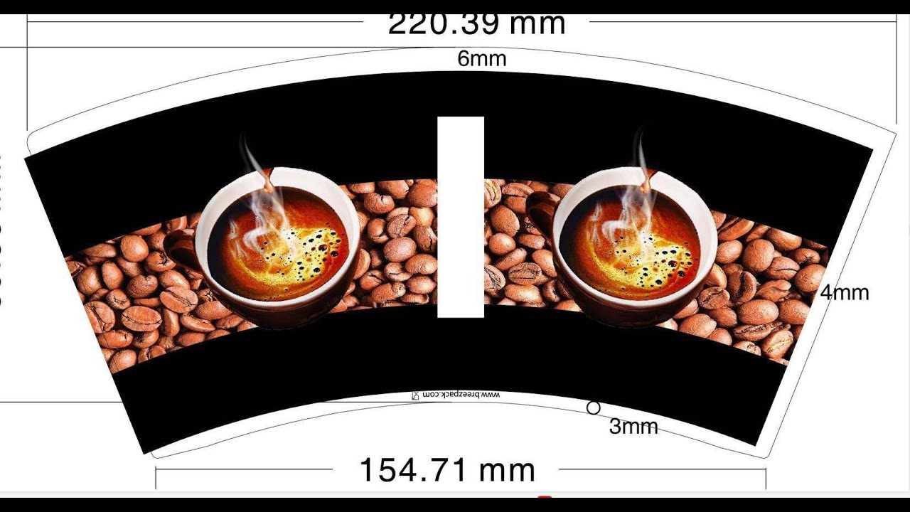 2023 newest way to make paper cup fan,paper cup printing and die