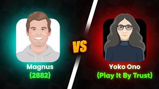 In How Many Moves Can Magnus Defeat the New Yoko Ono Bot?🤯🤯