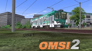 OMSI 2 Eberlinsee/Schoenau Linia 1 Tatra KT4D-MC