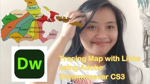 Tracing Map with Links using Adobe Dreamweaver CS3