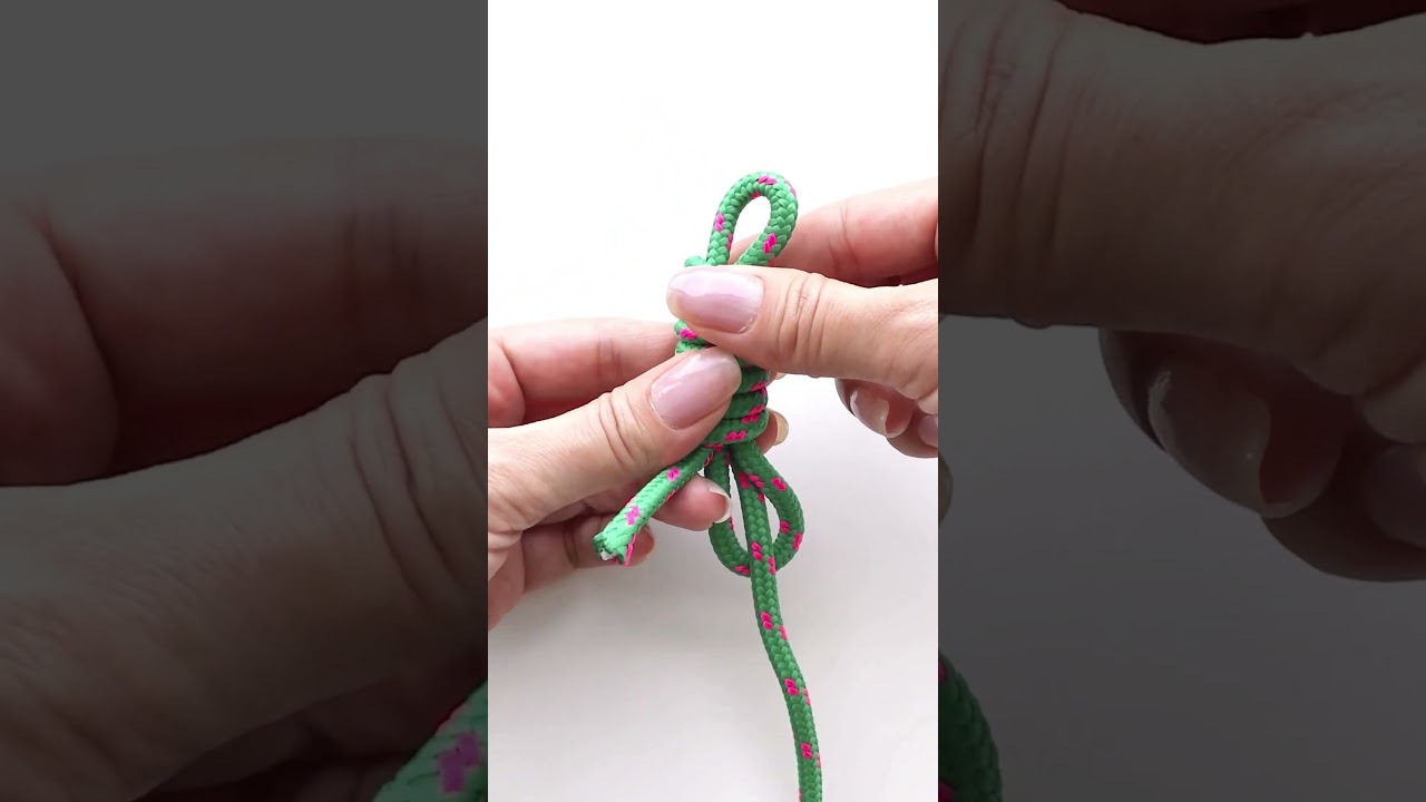 貴和レシピ】コードを結んでバッグチャームを作ろう① - YouTube