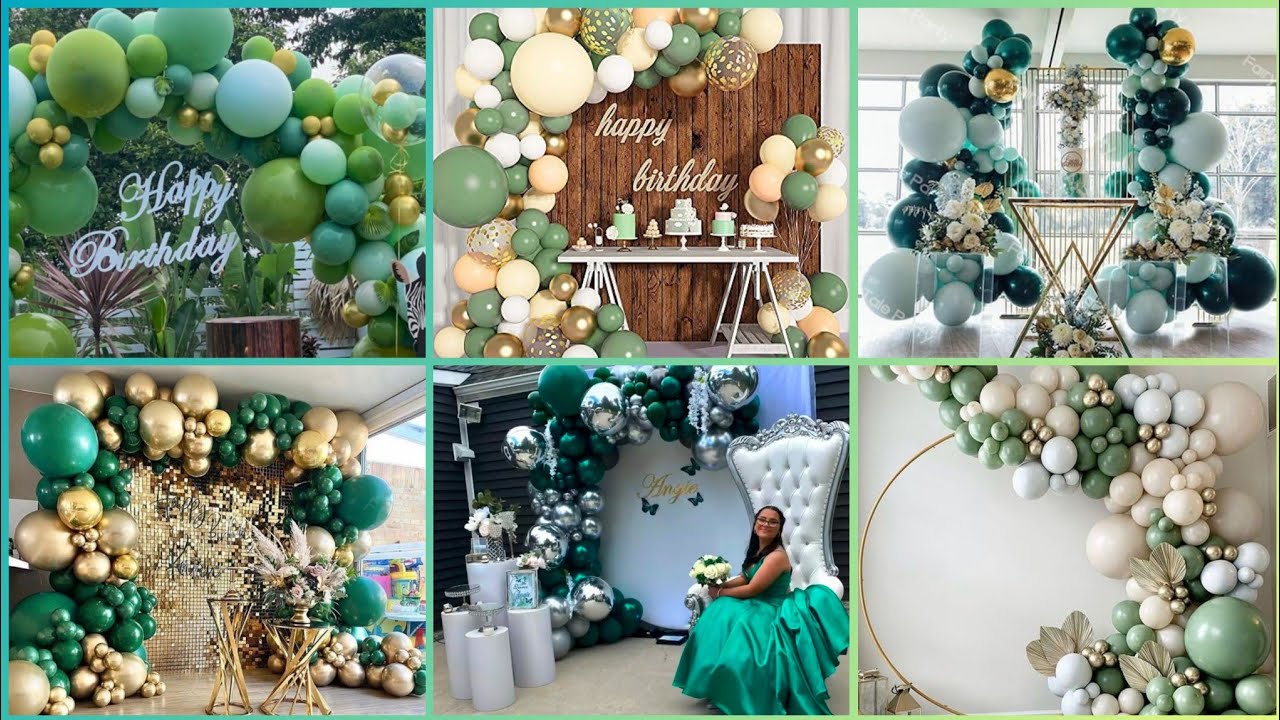 Green Theme Birthday Decoration || Ideas For Birthday Party || 2022