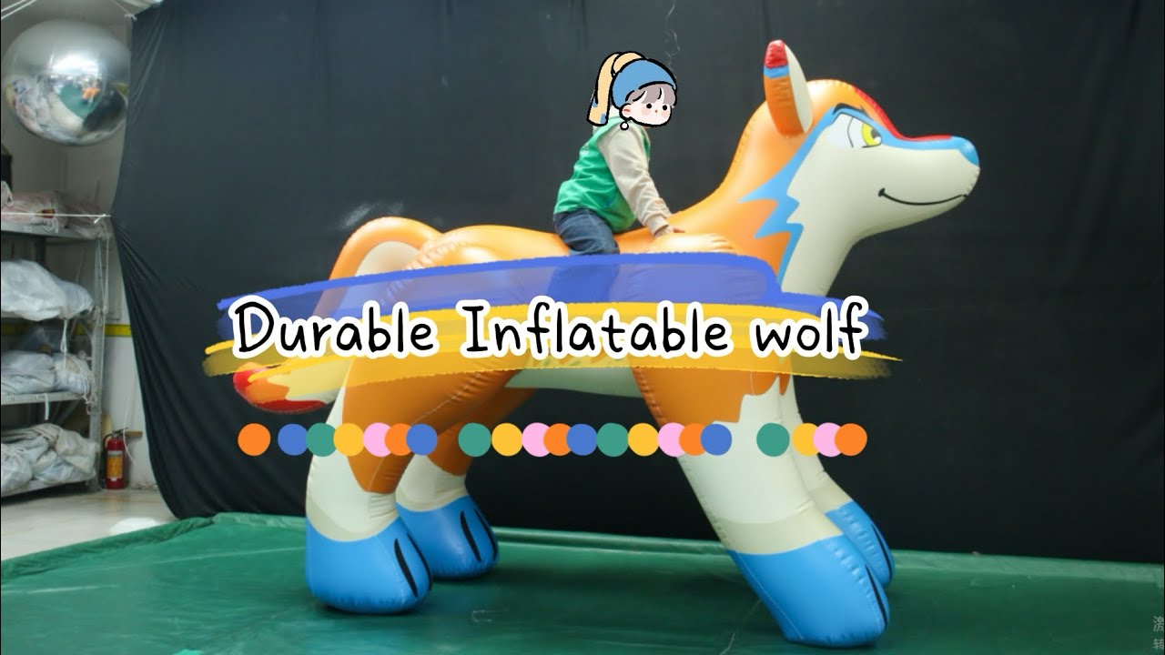 Hongyi Toy| Good for riding Inflatable Wolf
