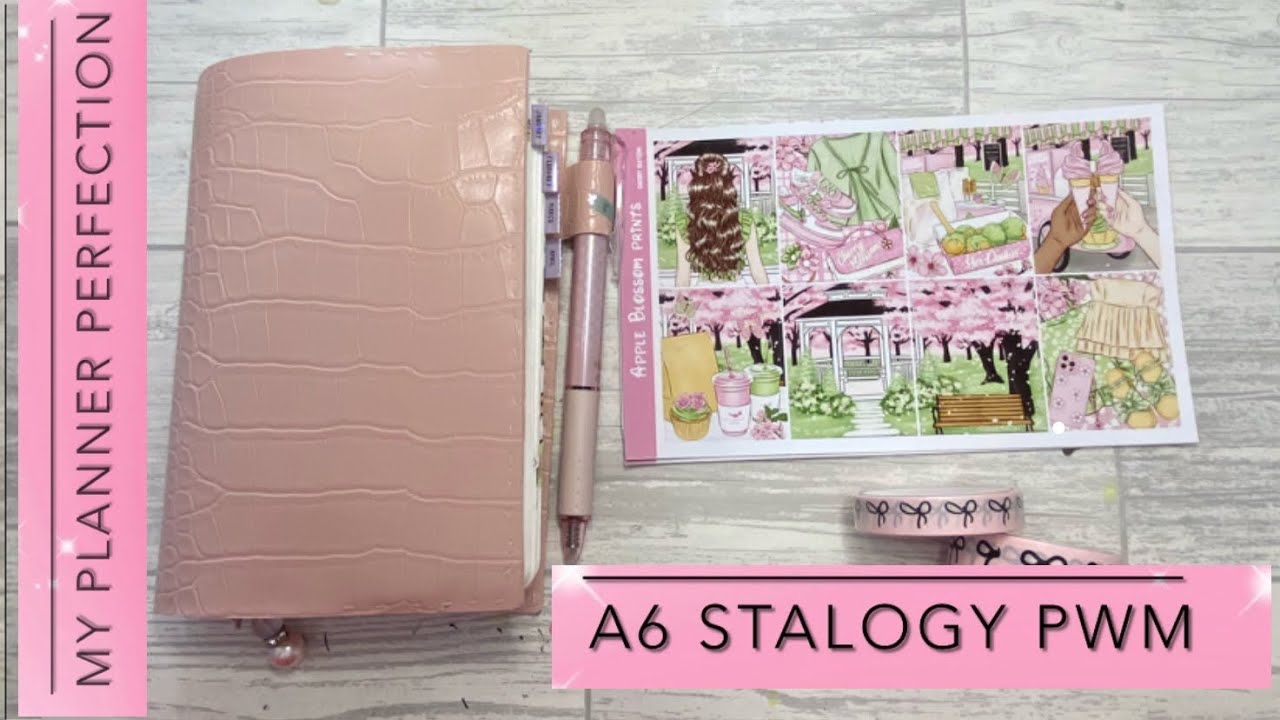 A6 Stalogy Plan With Me | My Planner Perfection - YouTube