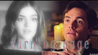 aria and ezra | turning page