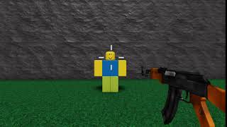 Weapon Testing #1 AK-47 (Roblox)