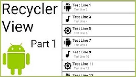 Android Recycler View Part 1 Tutorial in Tamil Android App Development course l Class   22