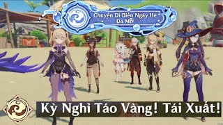 [Anime Genshin Impact] Kỳ Nghỉ Táo Vàng! Tái Xuất - Chuyến Đi Biển Ngày Hè