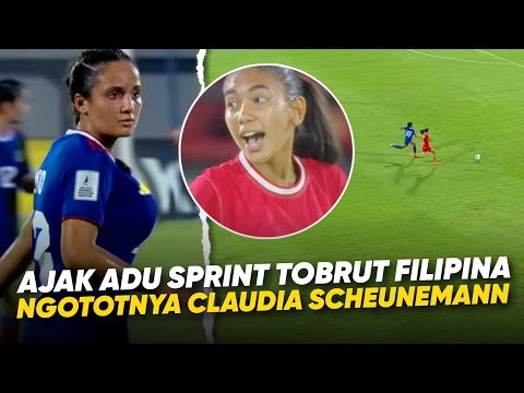 Sprint Sampai Dapat Bola !! Kegilaan Fisik Claudia Scheunemann Gendong Timnas Putri U17 Piala Asia
