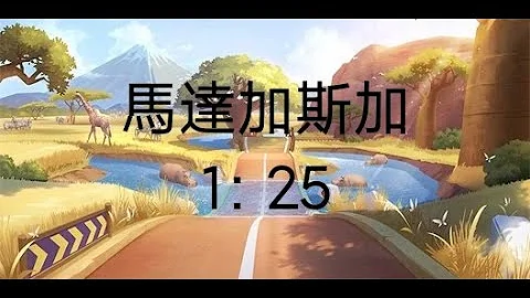 馬達加斯加1：25