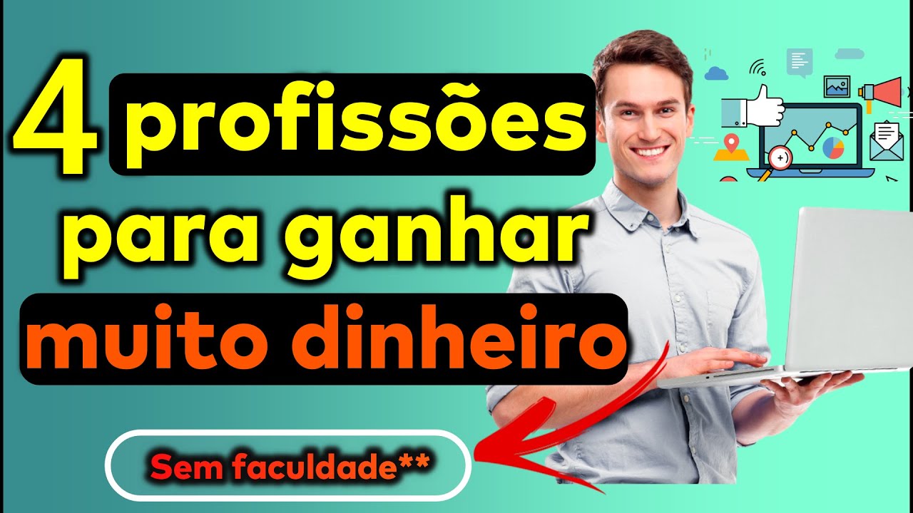 4 profissões para ganhar MUITO em 2021 – Sem faculdade!