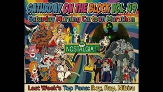 Saturday on the Block Vol. 49 | Classic Saturday Morning Cartoon Marathon 🧃📺