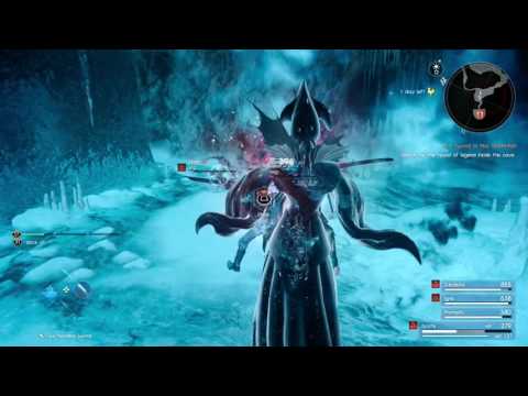 Video: Final Fantasy 15 3. Nodaļa - Zobens ūdenskritumā, Izpētot Glacial Grotto, Ronin Un Mindflayers Boss Cīņas
