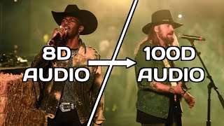 Download Lagu Lil Nas X - Old Town Road (100D Audio) ft. Billy Ray Cyrus[Remix]|Use Headphones | Subscribe MP3