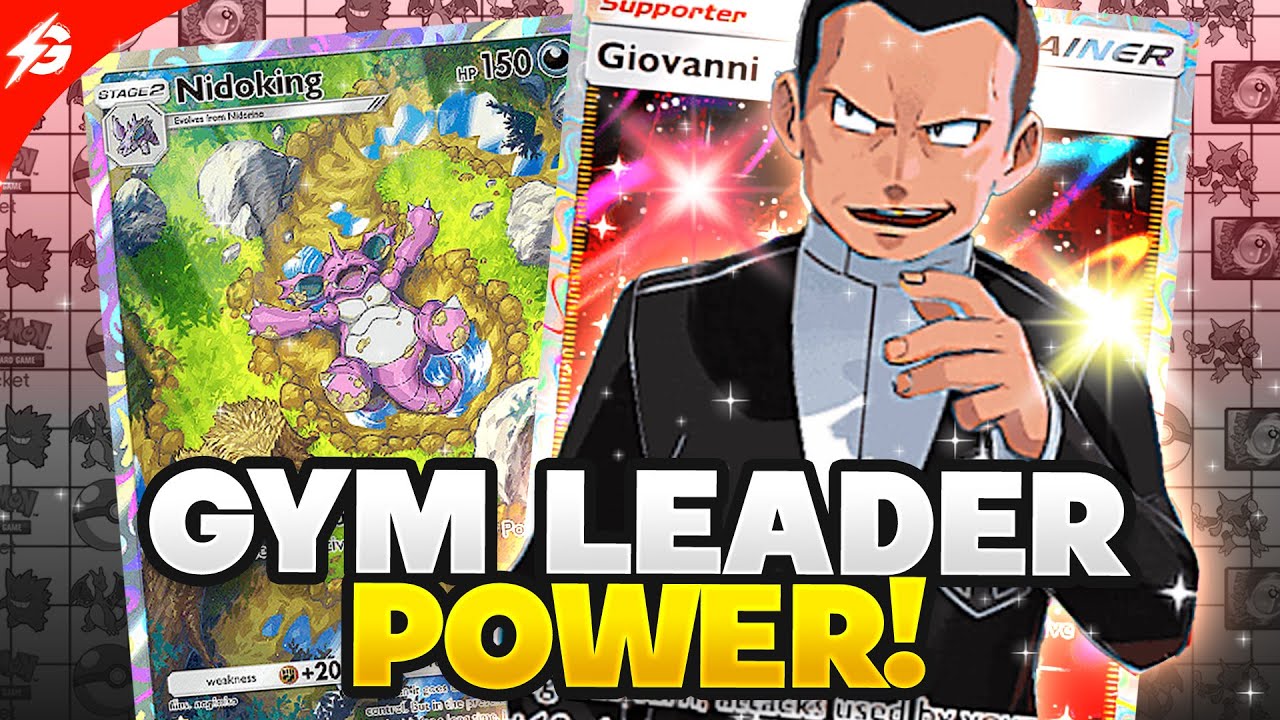 giovanni card pokemon tcg pocket Can GIOVANNI's Team DOMINATE in Pokemon TCG Pocket?