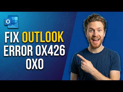 How To Fix Outlook Error 0X426-0X0 (Easy Guide)