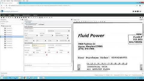 Cognitive Document Automation - Kofax TotalAgility - Invoice Automation Demonstration