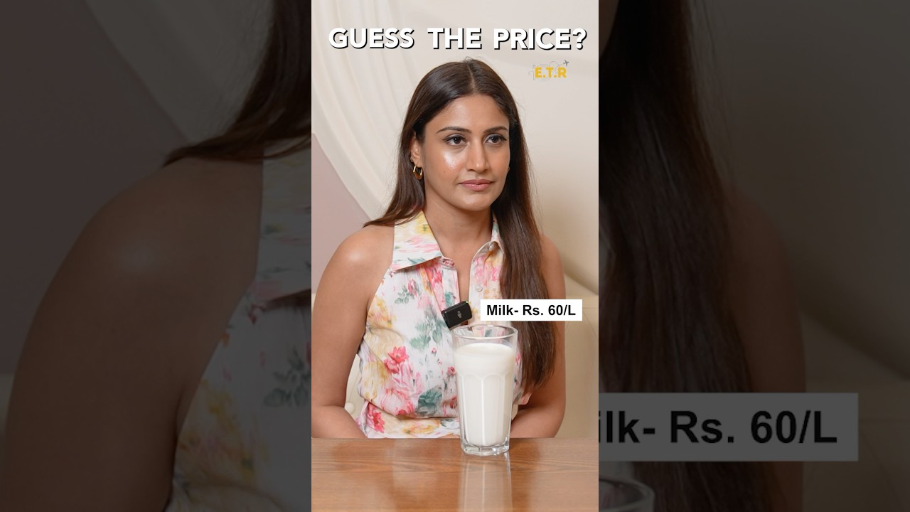 Сможет ли Сурбхи Чандана угадать цену 1 литра молока?😱 