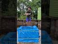 Box Se Banaya Mini Swimming Pool 💦😱 | Crazy Experiment #is2motivation #shorts ￼￼