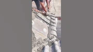 Share the process of hanging tiles